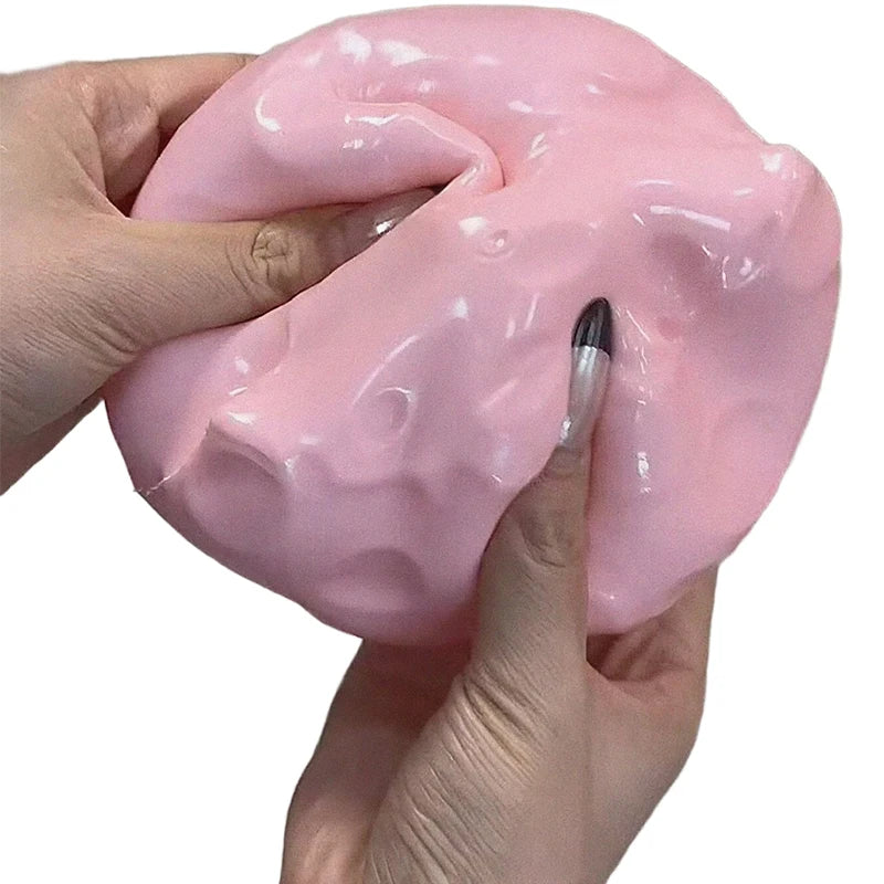 Pink Cheese Squishy